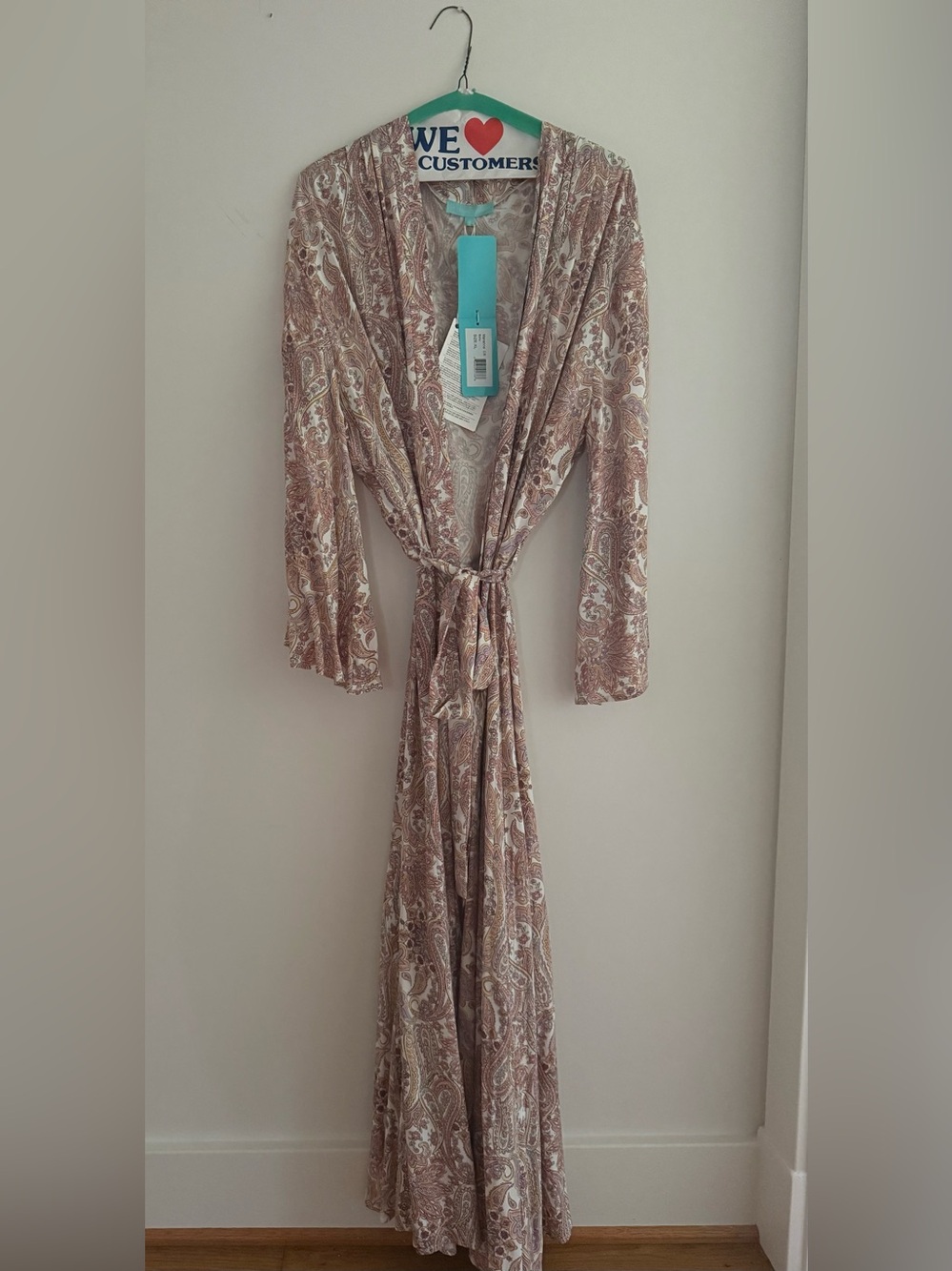 Melissa Odabash Long Sleeve Maxi Dress | Size L | NWT—never worn